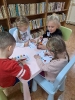 Warsztaty biblioteczne w grupie Myszek-5
