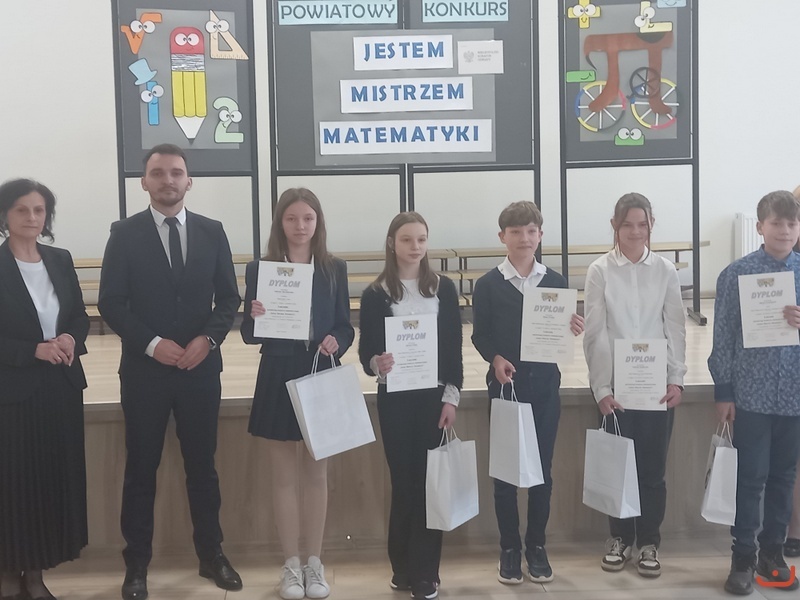 Powiatowy konkurs matematyczny klas 6