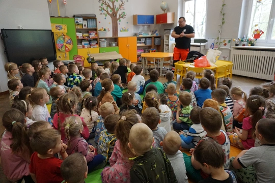 Ratownik medyczny w przedszkolu