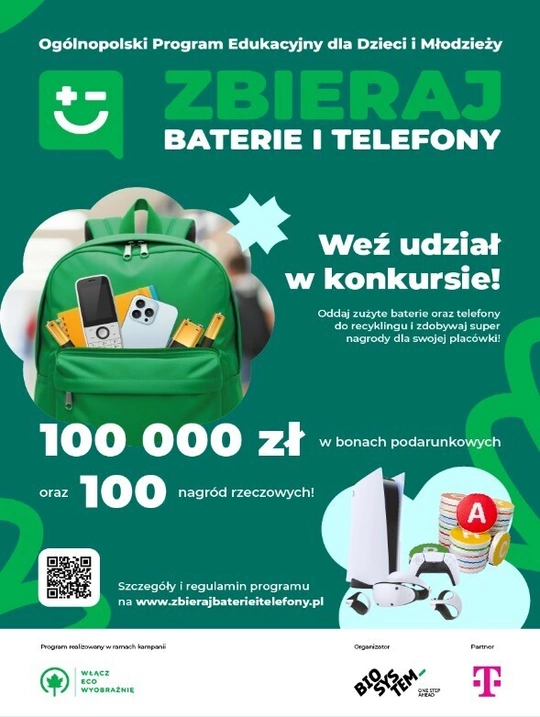 Zbieraj baterie i telefony