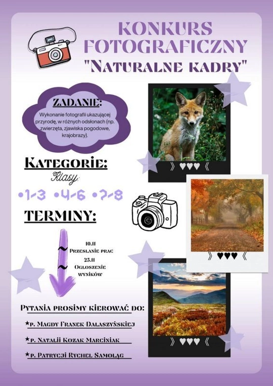 Zapraszamy do udziału w konkursie fotograficznym