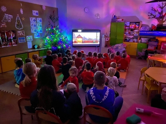 Mini kino w przedszkolu