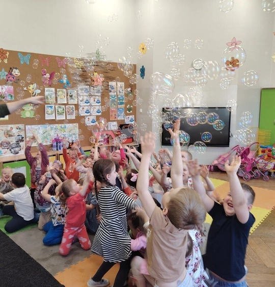 Bubble Show ponownie w przedszkolu