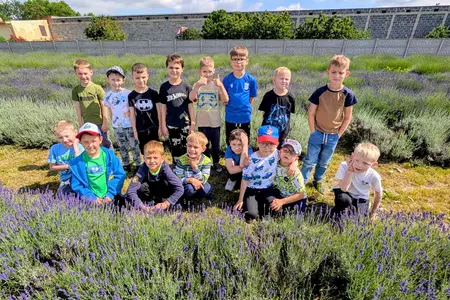 Spacer edukacyjny przedszkolaków